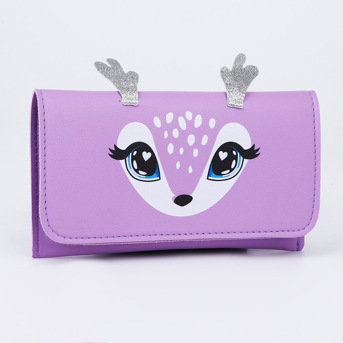 Сумка поясная конверт «Оленёнок» , 19х11 см Сумка поясная конверт «Оленёнок» , 19х11 см