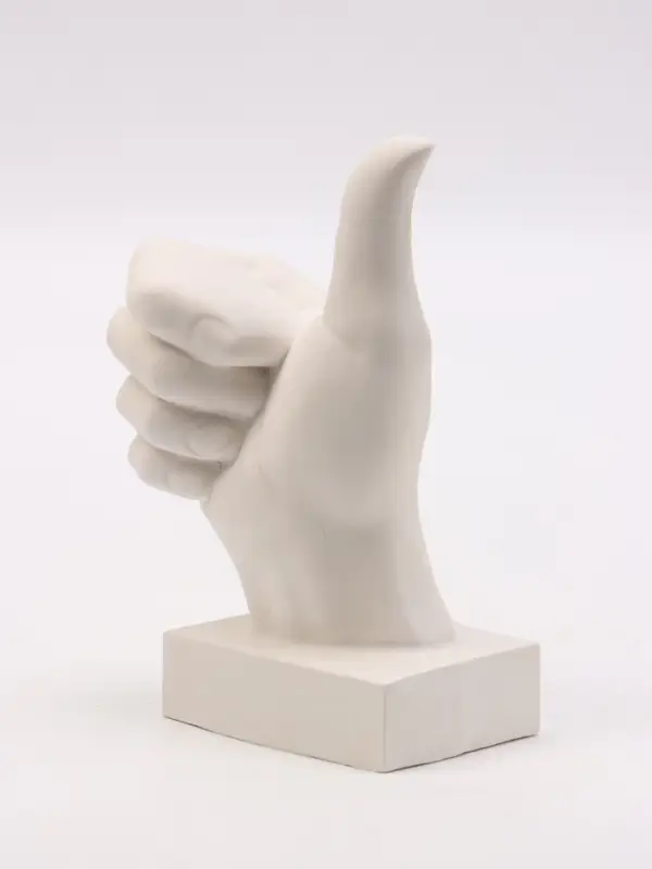 Фигурка декоративная &laquo;Всё хорошо&raquo;, 15&times;10&times;6 см, белая
