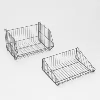 Накопитель разборный на колесах, 5 корзин, 50&times;43&times;147, серый