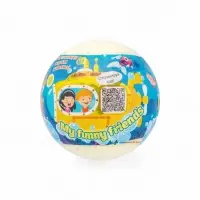 Бомбочка для ванн My funny friends, с растущей игрушкой, 130 г