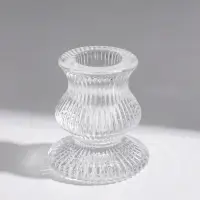 Подсвечник стеклянный &laquo;Фридрих&raquo;, 5&times;5&times;6 см, d=2.2 см