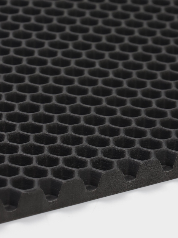 Универсальный EVA коврик, 40&times;60 см, ячейка соты, серый