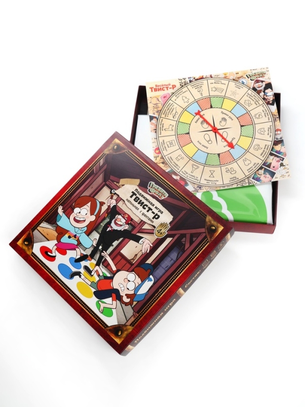 Подвижная игра  Подвижная игра "Твист-р Гравити Фолз" напольная с фантами