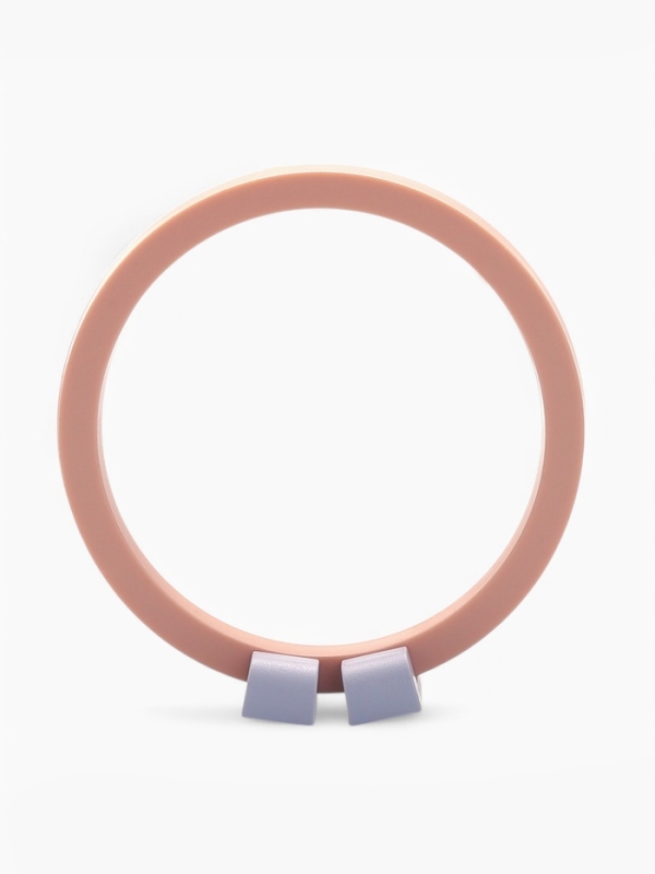 Подставка для украшений «Круг», 11,5*11,5*4,5 см, цвет розовый Подставка для украшений «Круг», 11,5*11,5*4,5 см, цвет розовый