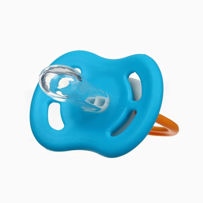 Соска - пустышка анатомическая «Пингвин», +6 мес., цвет голубой Соска - пустышка анатомическая «Пингвин», +6 мес., цвет голубой