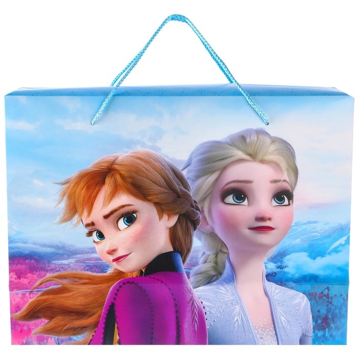 Пакет-коробка, 40 х 30 х 15 см, Холодное сердце Пакет-коробка, 40 х 30 х 15 см, Холодное сердце