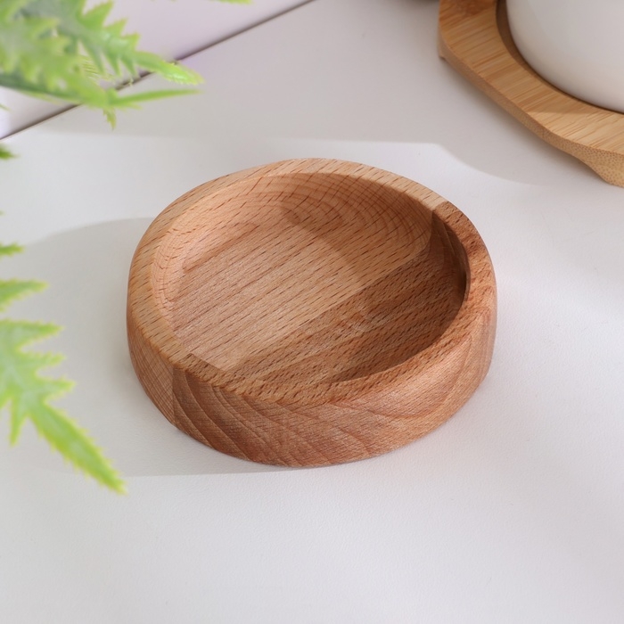 Менажница из бука  Менажница из бука "Винный столик прямоугольный" №4