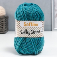 Пряжа 70% акрил, 30% шёлк "Softy Shine" 50 гр 85 м цвет 12 морская волна