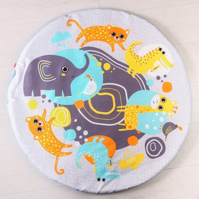 Развивающий коврик с дугами «Африка», 85х85 см, Крошка Я Развивающий коврик с дугами «Африка», 85х85 см, Крошка Я