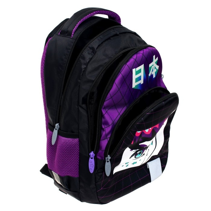 Рюкзак молодёжный, 44 х 30 х 17 см, эргономичная спинка, Calligrata Р  Рюкзак молодёжный, 44 х 30 х 17 см, эргономичная спинка, Calligrata Р "Модный"