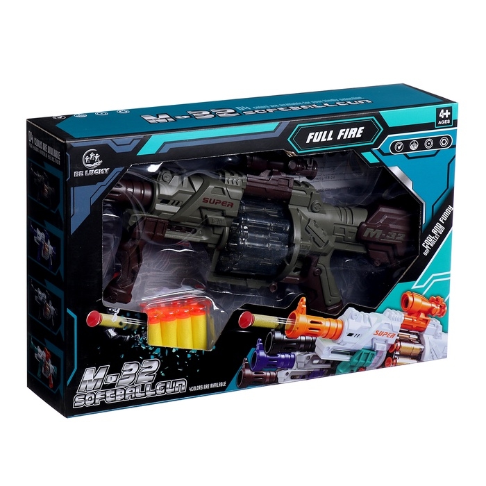 Бластер Бластер "М32", стреляет мягкими пулями