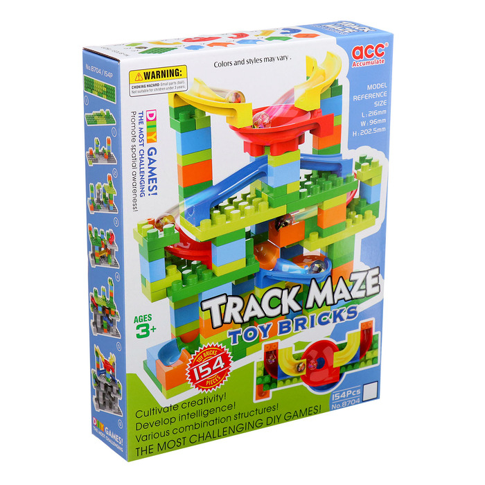 Конструктор блочный марблс «Турбошарики», 152 детали Конструктор блочный марблс «Турбошарики», 152 детали