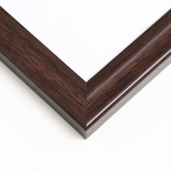 Фоторамка пластик Фоторамка пластик "МИРАМ" 21х29,7 см, (A4) коричневый (пластиковый экран)