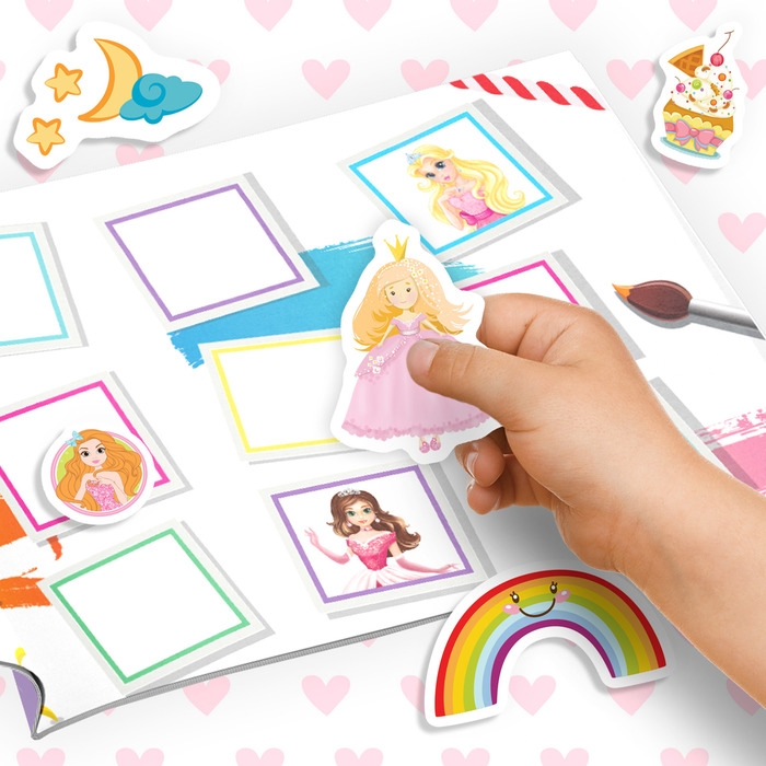 100 наклеек «Для девочек», 12 стр. 100 наклеек «Для девочек», 12 стр.