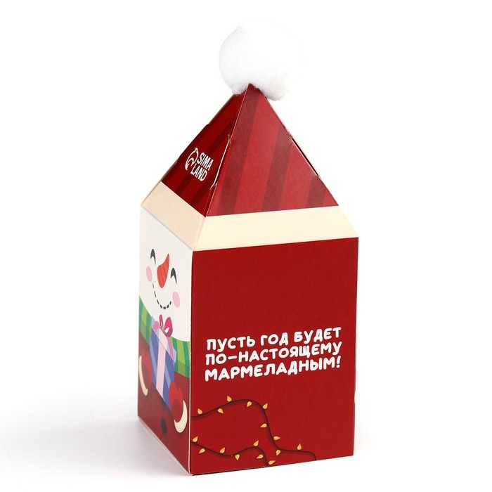 Новый год! Мармелад в коробке «Пусть год будет мармеладным» в форме мишек,100 г Новый год! Мармелад в коробке «Пусть год будет мармеладным» в форме мишек,100 г