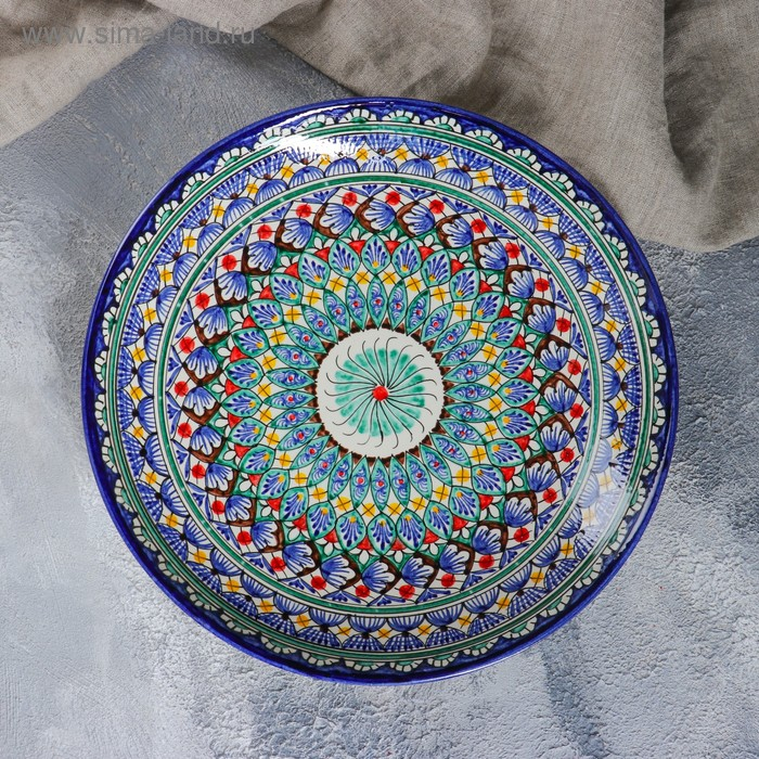 Набор чайный 9 предметов Риштанская Керамика (Чайник 0,8л,пиалы- 0,2) Набор чайный 9 предметов Риштанская Керамика (Чайник 0,8л,пиалы- 0,2)