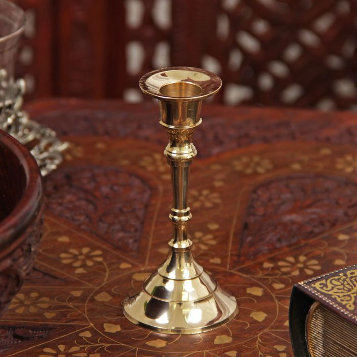 Подсвечник на 1 свечу Подсвечник на 1 свечу "Сказка" латунь 11х5х5 см