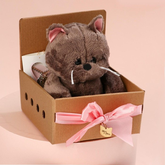 Мягкая игрушка «Задорная Marta», кошечка, 25 см