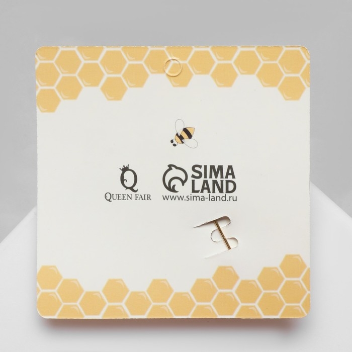 Брошь «Мушка», цветная в золоте Брошь «Мушка», цветная в золоте