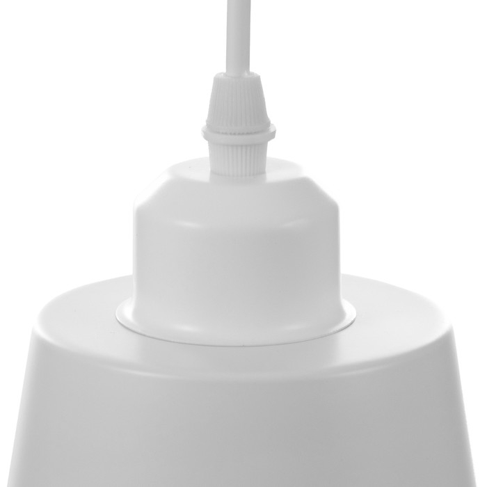 Светильник BayerLux Подвес  Светильник BayerLux Подвес "Цилиндр" 1x40Вт E27 белый 13х13х16-96 см