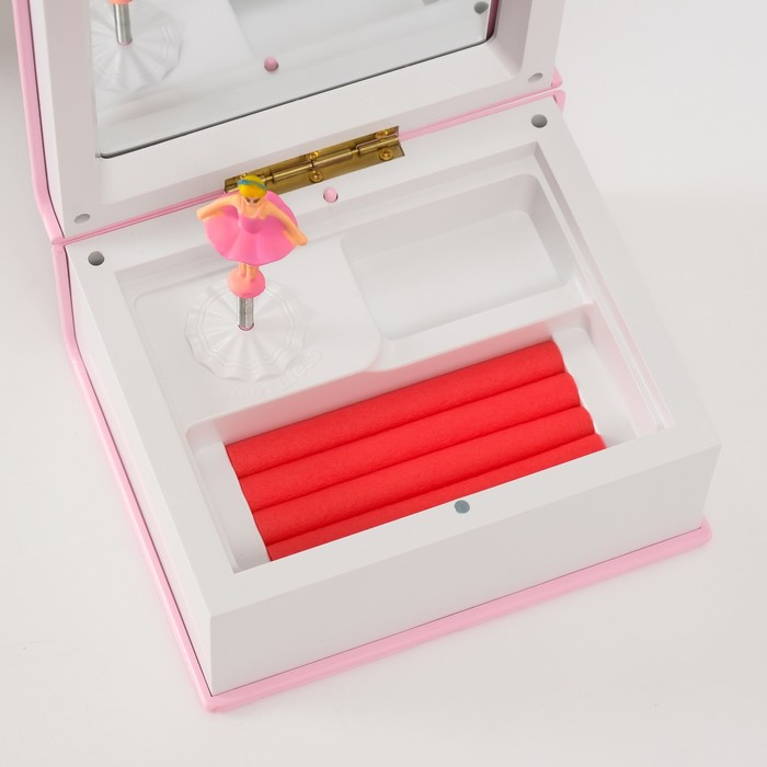 Шкатулка музыкальная механическая Шкатулка музыкальная механическая "Мишки с шариками" 15х12х7 см