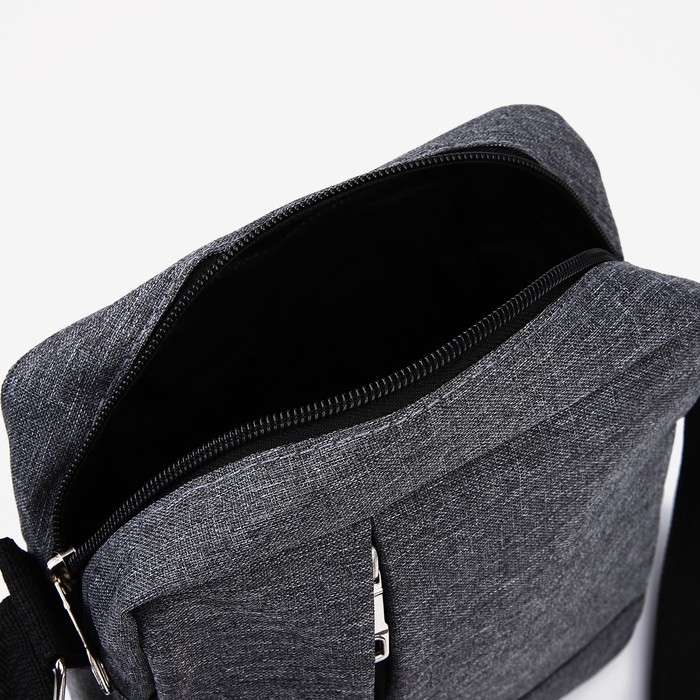 Сумка мужская, цвет серый Сумка мужская, цвет серый