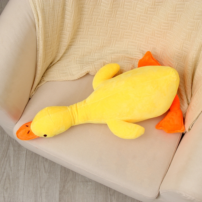 Мягкая игрушка «Гусь», 60 см, цвет жёлтый Мягкая игрушка «Гусь», 60 см, цвет жёлтый