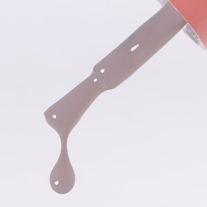 Гель лак для ногтей «SIMPLE», 3-х фазный, 10 мл, LED/UV, цвет серый (106)