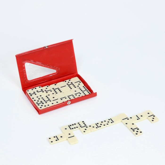 Домино  Домино "Форкас", 9 х 15 см, костяшка 4 х 2 см, красное