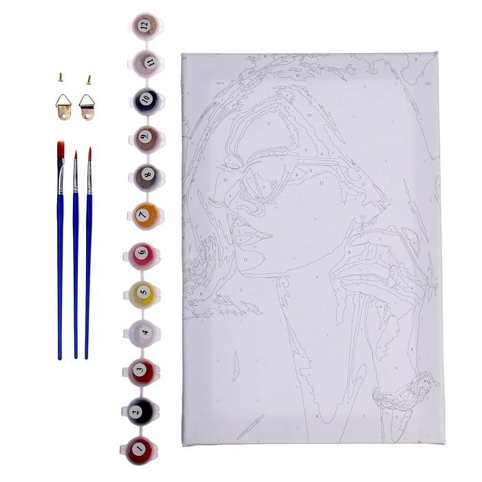 Картина по номерам на холсте с подрамником «Стиль», 20х30 см Картина по номерам на холсте с подрамником «Стиль», 20х30 см