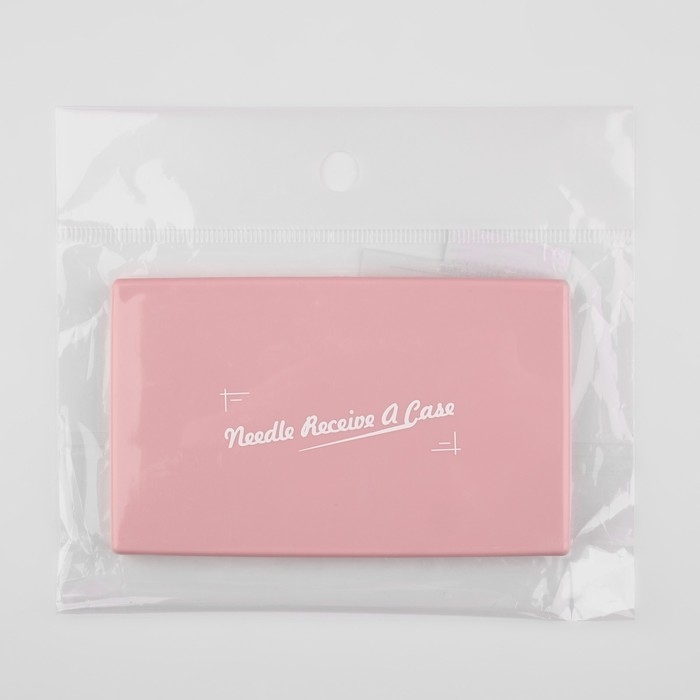 Игольница магнитная, 11 × 6,5 см, цвет светло-розовый Игольница магнитная, 11 × 6,5 см, цвет светло-розовый