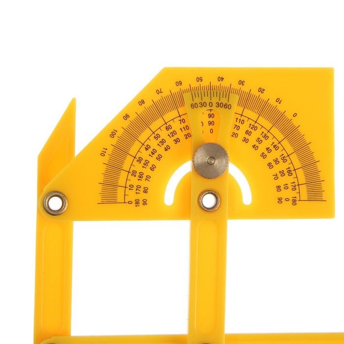 Угломер-квадрант ТУНДРА, пластиковый, 90 - 155 мм Угломер-квадрант ТУНДРА, пластиковый, 90 - 155 мм