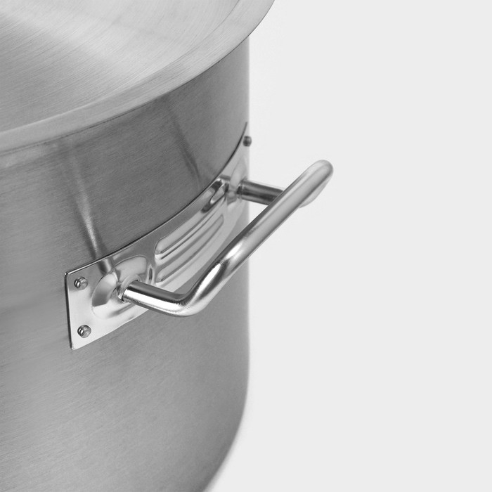 Кастрюля из нержавеющей стали Hanna Knovell с крышкой, 25 л, d=36 см, h=24 см, толщина стенки 0,8 мм Кастрюля из нержавеющей стали Hanna Knovell с крышкой, 25 л, d=36 см, h=24 см, толщина стенки 0,8 мм