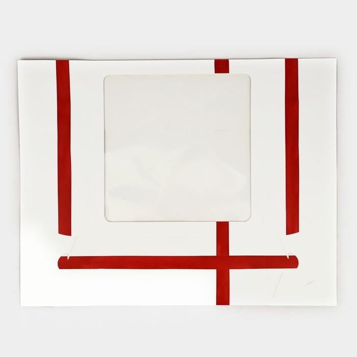 Коробка для капкейков «Бант», 25 × 25 × 10 см Коробка для капкейков «Бант», 25 × 25 × 10 см