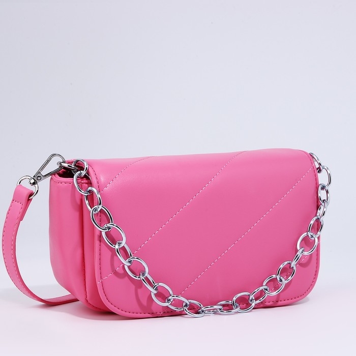 Сумка-мессенджер на магните, цвет розовый Сумка-мессенджер на магните, цвет розовый