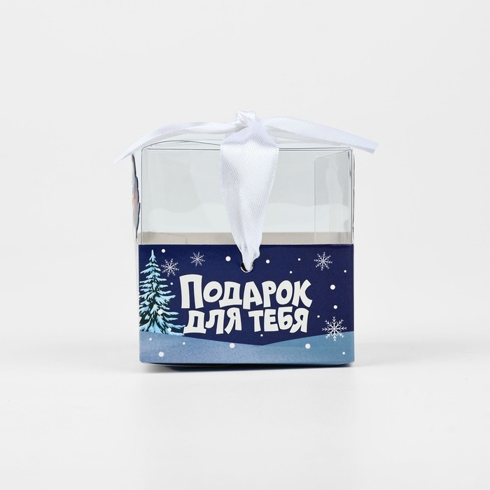 Коробка подарочная новогодняя складная «Снеговик», 7 х 7 х 7 см, Новый год Коробка подарочная новогодняя складная «Снеговик», 7 х 7 х 7 см, Новый год