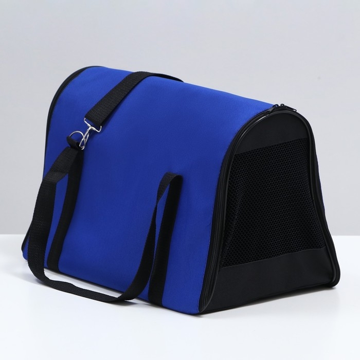 Сумка - переноска для животных, размер M, 43 х 27 х 30 см, синий Сумка - переноска для животных, размер M, 43 х 27 х 30 см, синий