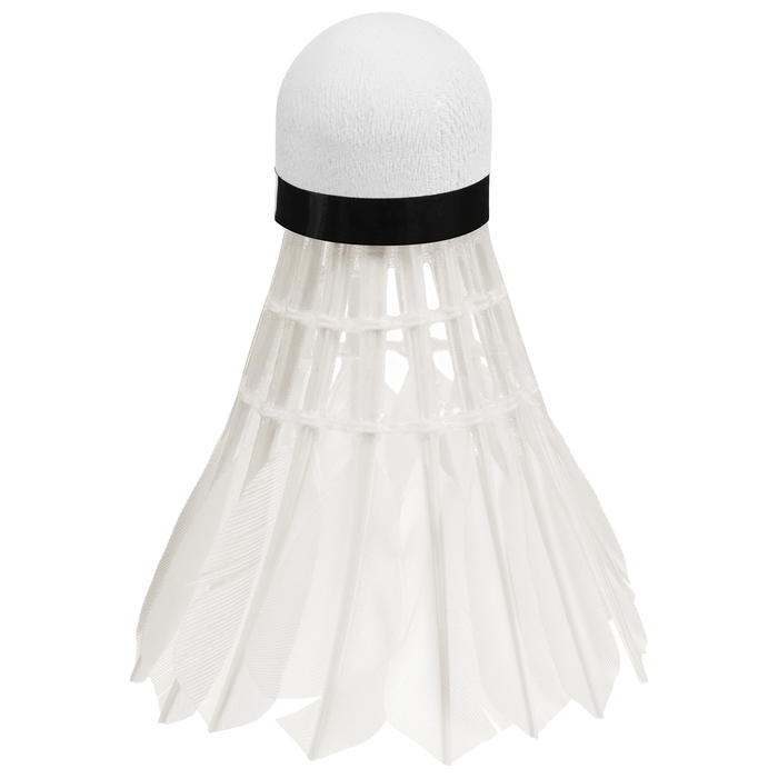 Набор воланов для бадминтона BOSHIKA 200N, 3 шт., цвет белый Набор воланов для бадминтона BOSHIKA 200N, 3 шт., цвет белый