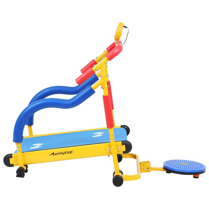 Беговая дорожка детская ONLYTOP + диск здоровья