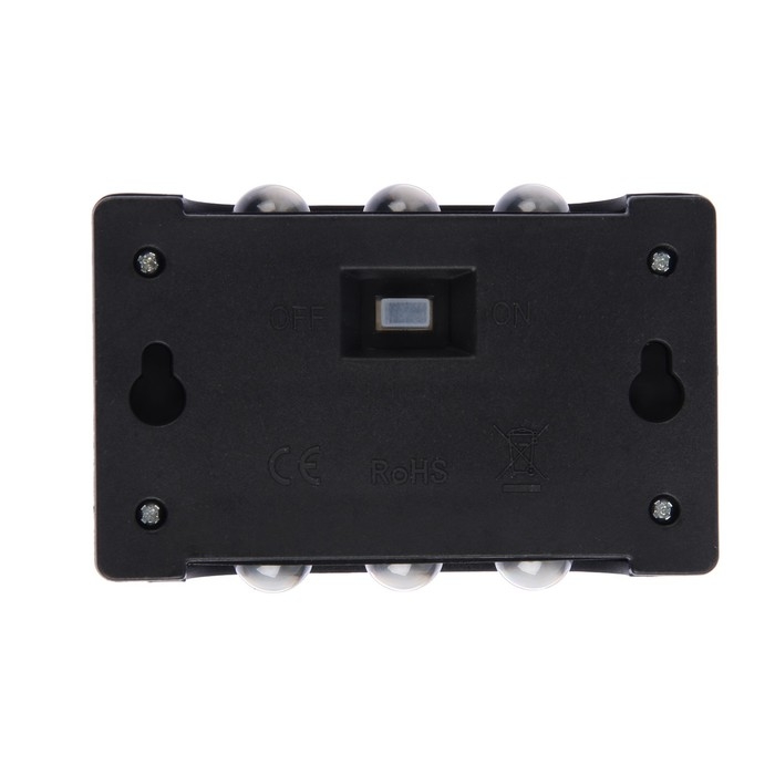 Садовый светильник на солнечной батарее «Настенный», 8.9 × 5.7 × 2 см, 6 LED, свечение тёплое белое Садовый светильник на солнечной батарее «Настенный», 8.9 × 5.7 × 2 см, 6 LED, свечение тёплое белое