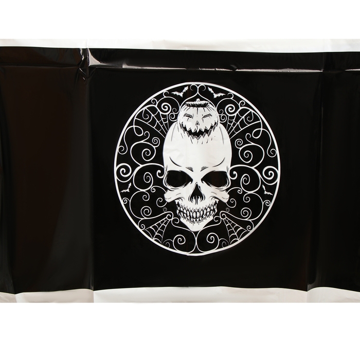 Скатерть &laquo;Череп&raquo;, 108х180 см