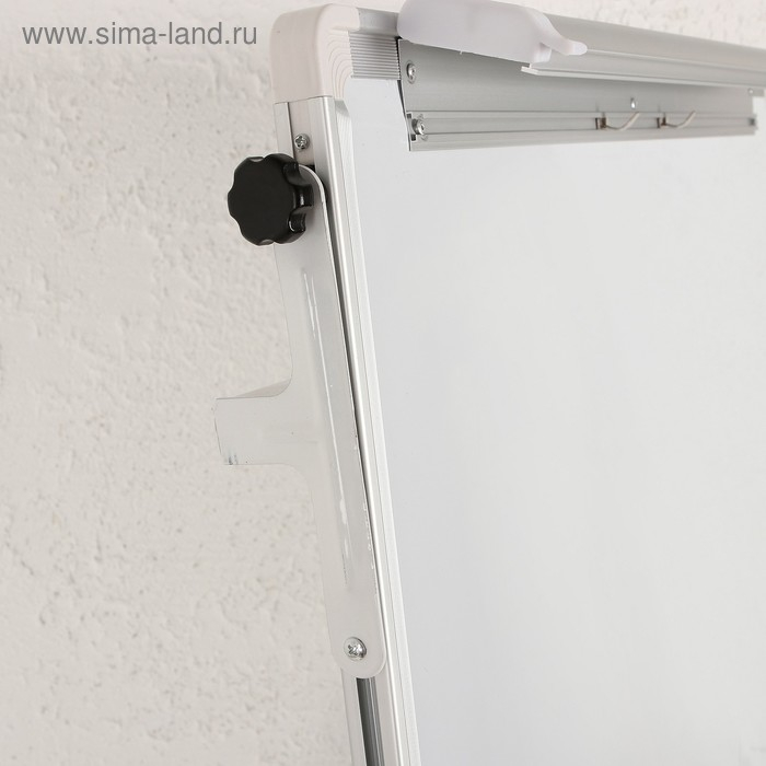 Флипчарт-магнитно-маркерная доска, регулируется по высоте, размер доски — 60 × 90 см Флипчарт-магнитно-маркерная доска, регулируется по высоте, размер доски — 60 × 90 см