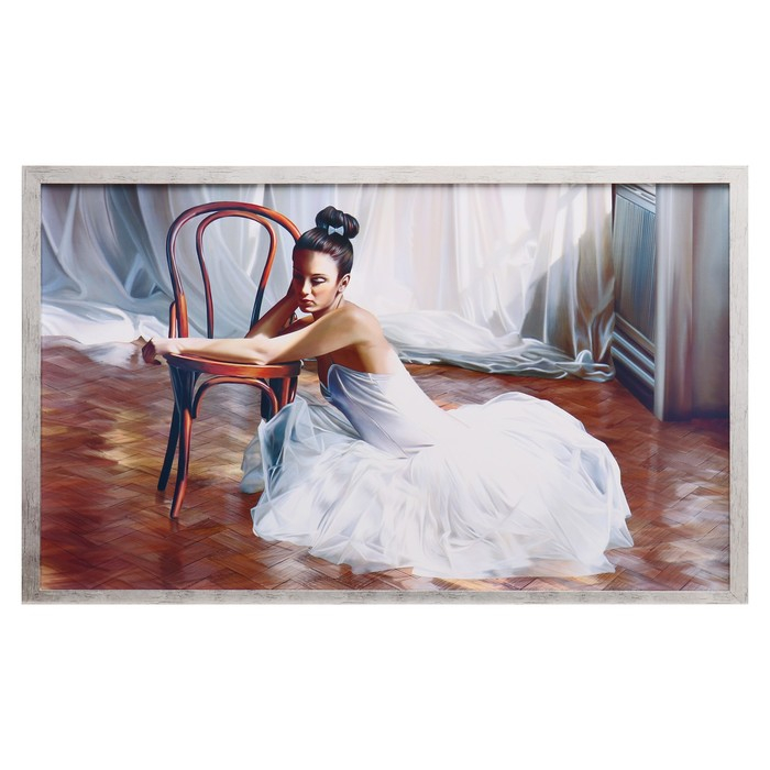 Картина  Картина "Девушка балерина" рамка микс 66х106см
