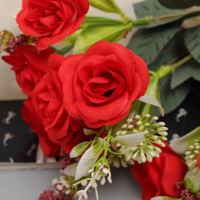 Букет Букет "Роза индиголетто" 30 см, микс