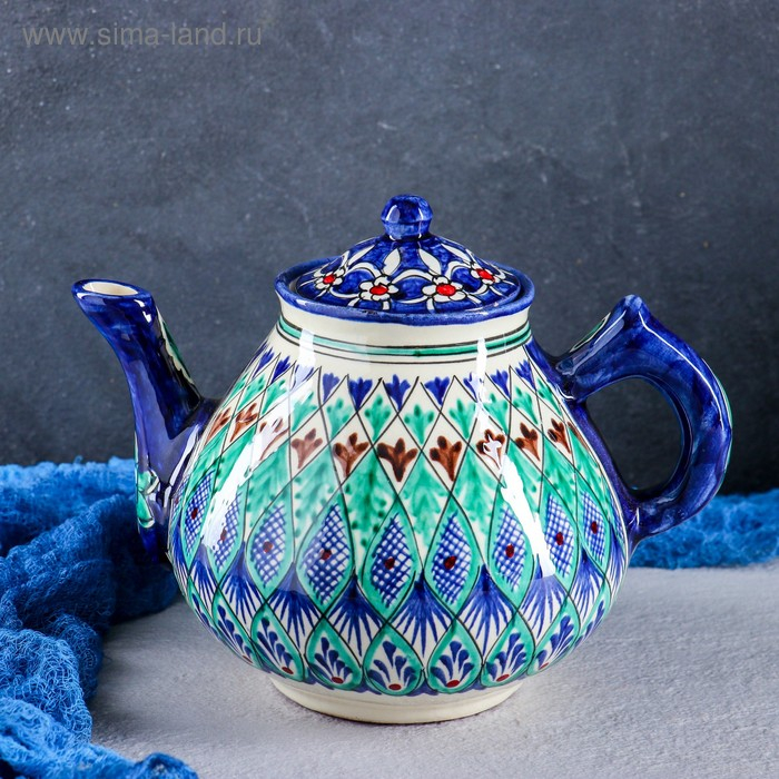 Чайник Риштанская Керамика 1600мл Чайник Риштанская Керамика 1600мл