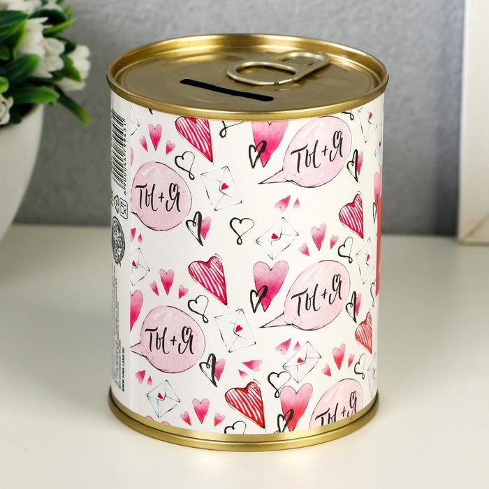 Копилка-банка металл Копилка-банка металл "Банк семейный" 7,3х9,5 см