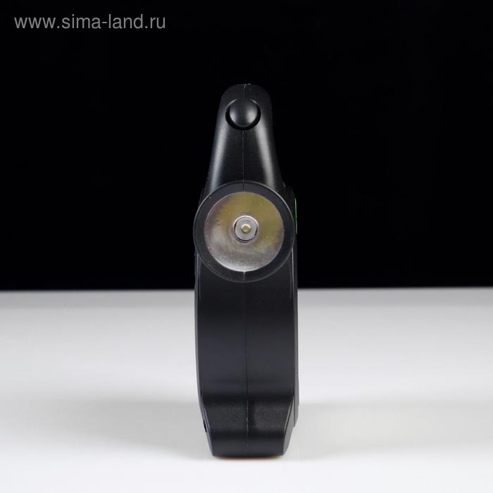 Фонарь ручной 3 Вт, 1 LED, 1 COB, 3 АА, 2 режима, зеленый Фонарь ручной 3 Вт, 1 LED, 1 COB, 3 АА, 2 режима, зеленый