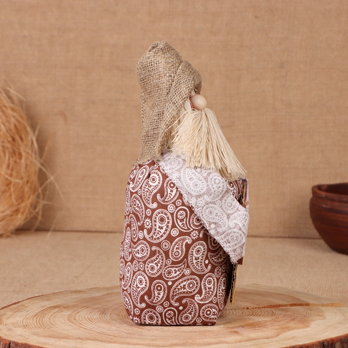 Домовой Домовой "Афанасий с сундуком", 22х15х12 см