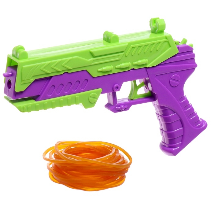 Пистолет «Бесконечность», стреляет резиночками Пистолет «Бесконечность», стреляет резиночками