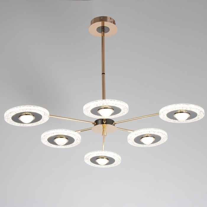 Люстра Люстра "Малли" LED 84Вт золото 80х80х33 см BayerLux